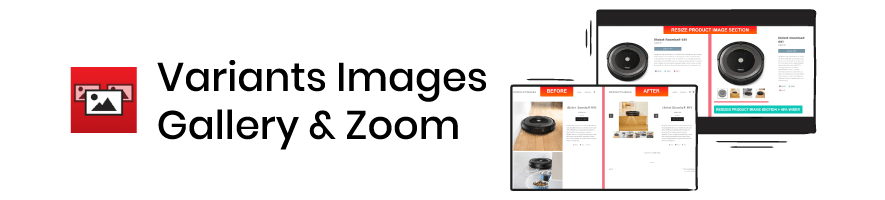 Variant Images Gallery & Zoom application banner