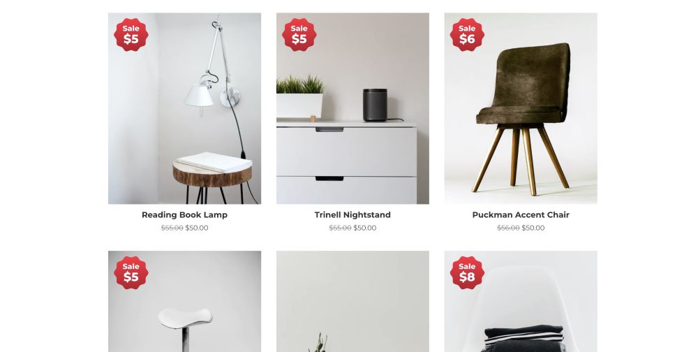 Automated discount text label generated by DECO Shopify product label app