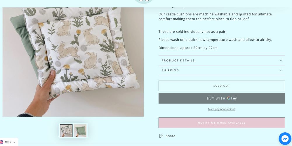 Back In Stock & Restock Alerts by CartBite allows the customer to enable back in stock push notifications