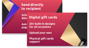 gift card hero banner