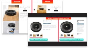 Variants Shopify app Banner