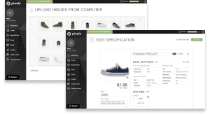 Pixelz shopify app banner