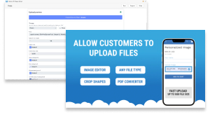 Upload - lift shopify app banner