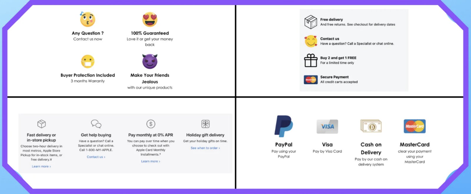iconito labels badges app demo store