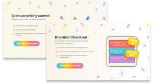 intuitive shipping banner