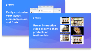 powr video slider gallery banner