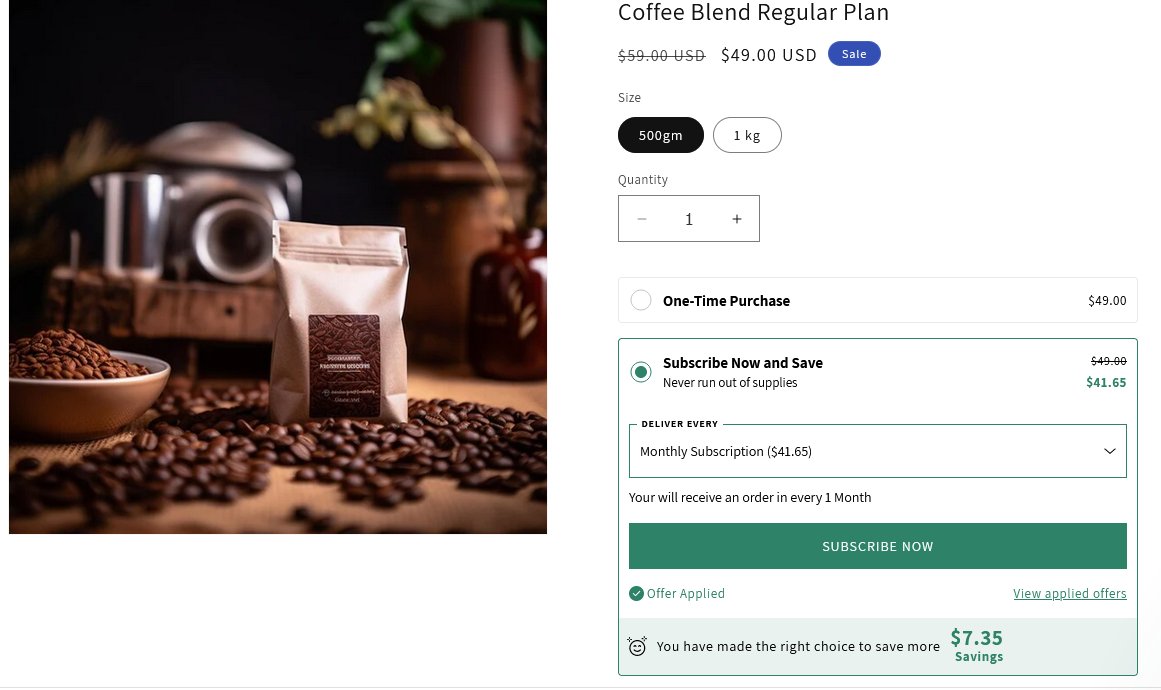 Recurpay Subscription App widget