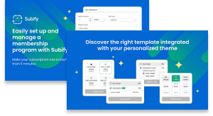 subify subscriptions app banner