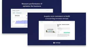 recharge subscriptions app banner