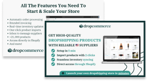 DropCommerce banner