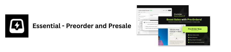 essentials preorder banner