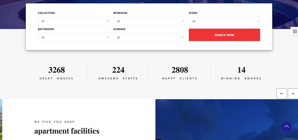 ap realty shopify theme for real estate