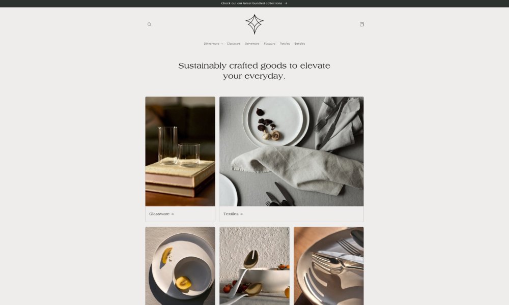 craft shopify theme for small inventory stores