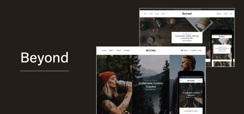 beyond shopify theme banner