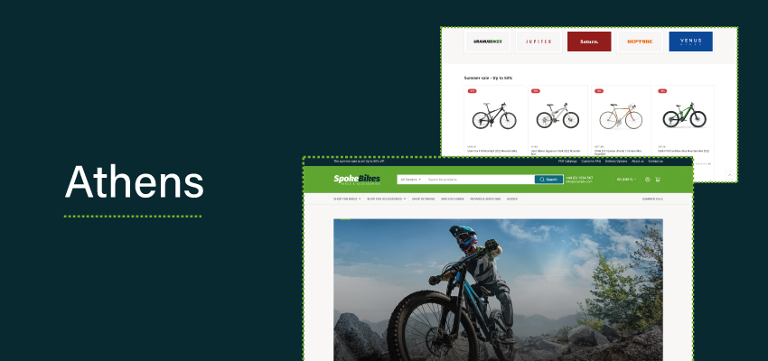athens shopify theme banner