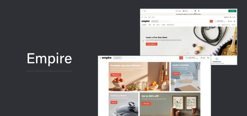 empire shopify theme for dropshippers