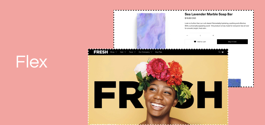 Flex shopify theme for seo