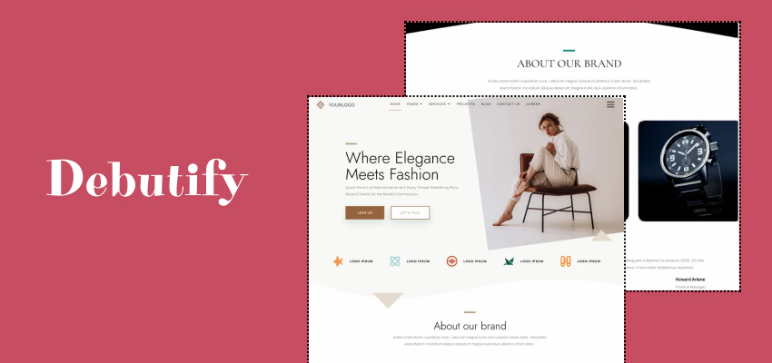 Debutify theme banner