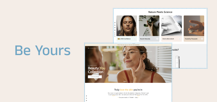 Be yours theme banner