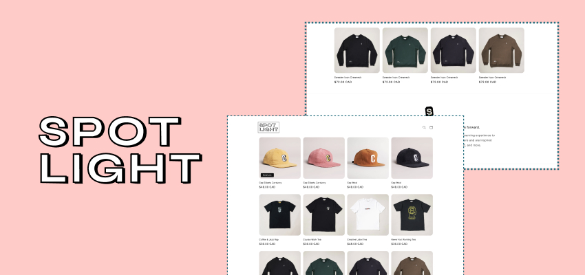 Spotlight theme banner