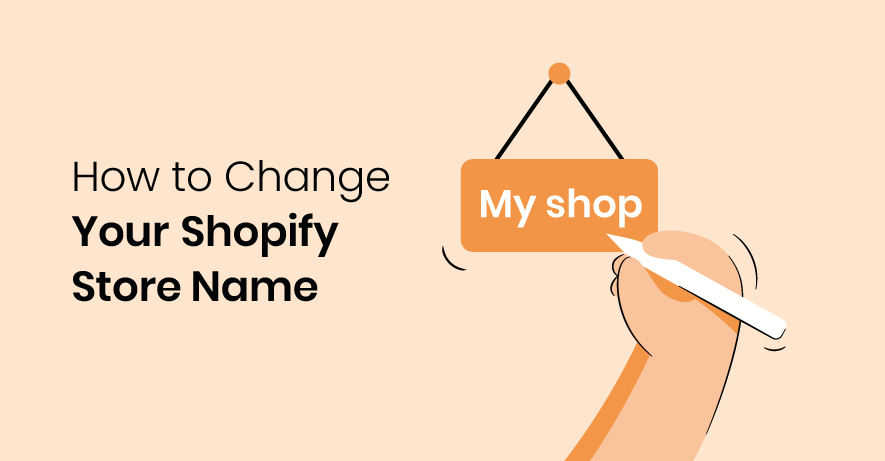 How to change a Shopify store name?