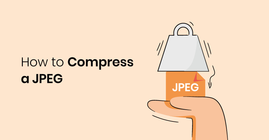 How to compress a JPEG file