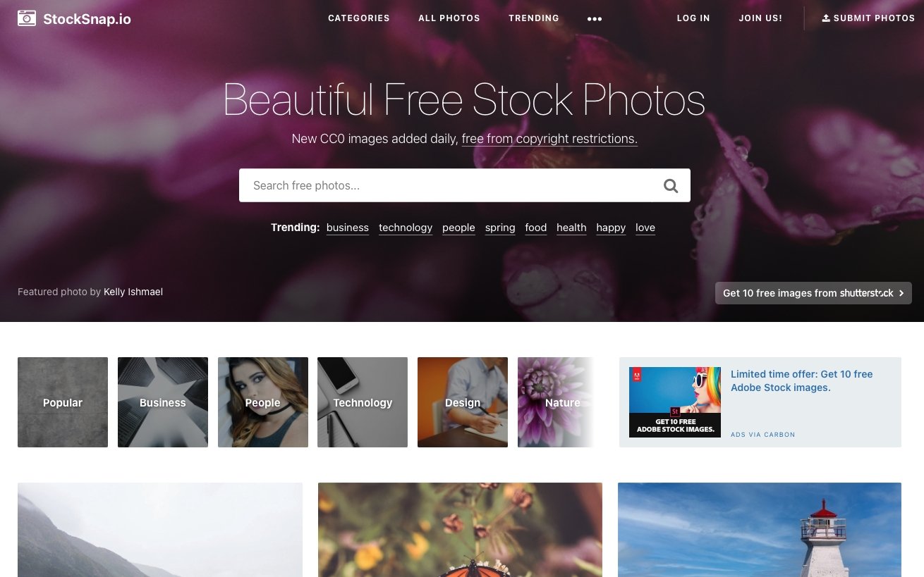 20+ Best Stock Photo Websites for Commercial Use in 2024 | TinyIMG