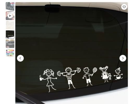fun car stickers