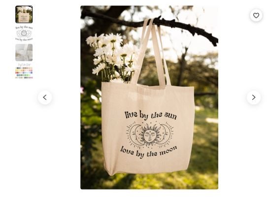printed tote bags trending on Shopify