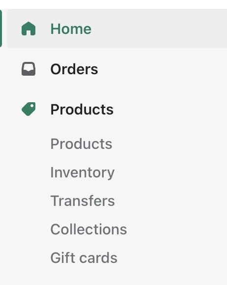 editing Shopify product URL handle step 1