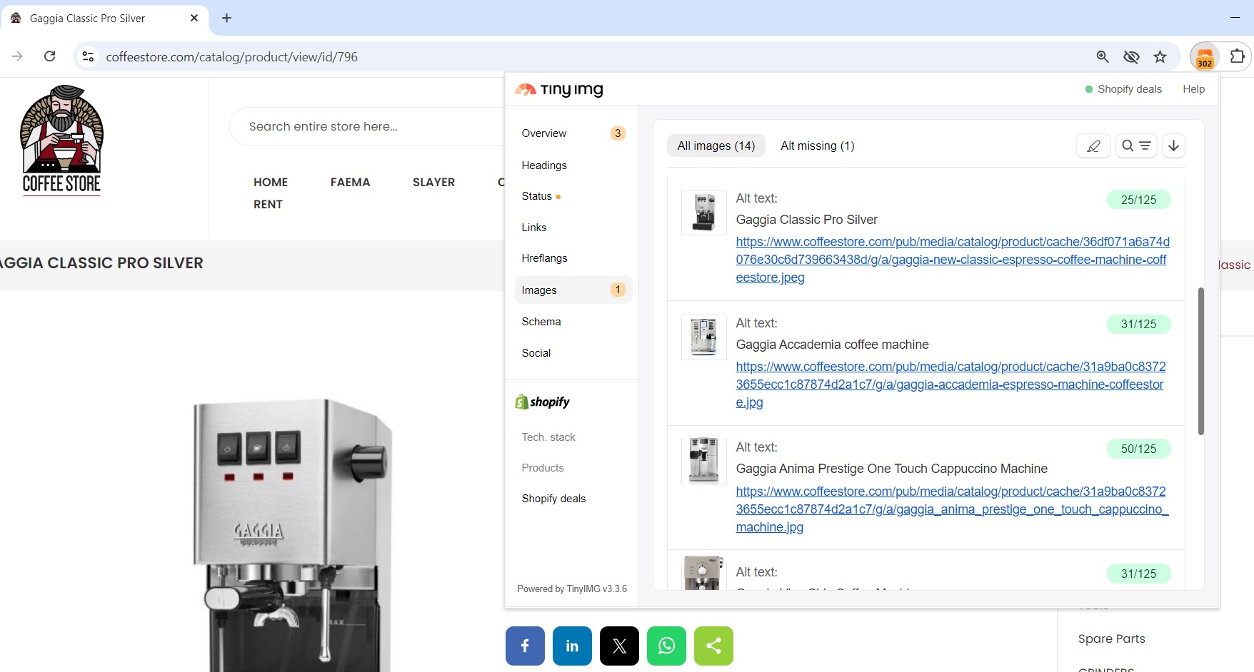 Find image details with TinyIMG