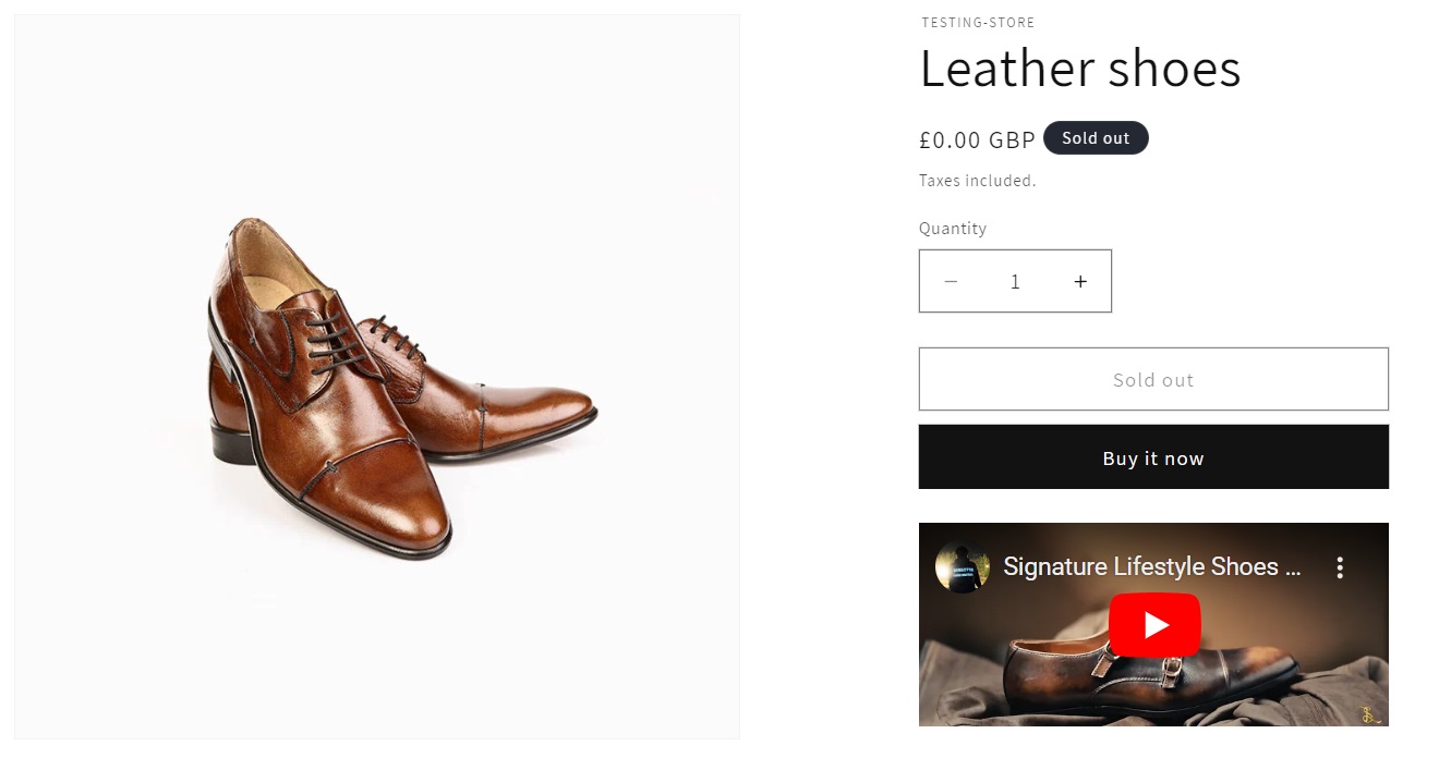 how to add video in shopify description