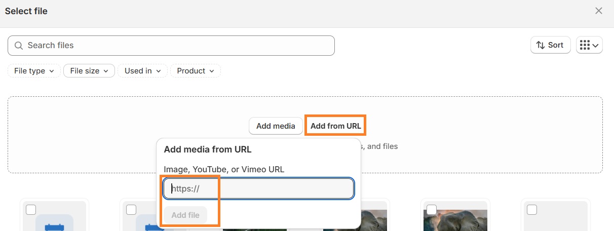 Embed video from URL on Shopify