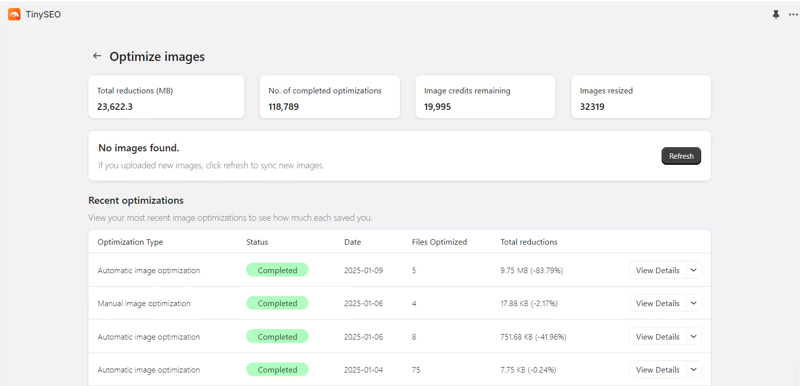 TinyIMG Image Optimizer