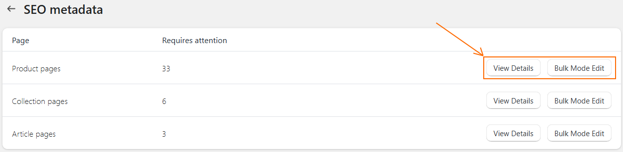 TinyIMG SEO metadata edit options