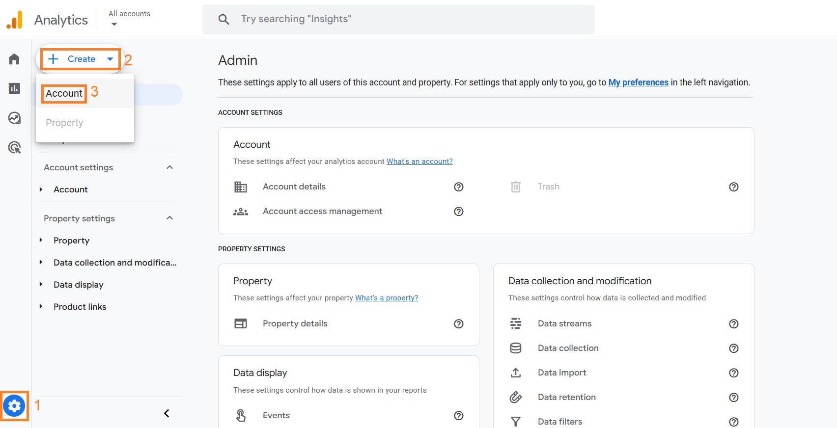 Set up Google Analytics