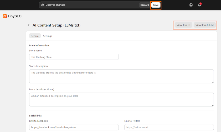 TinyIMG LLMs generation feature