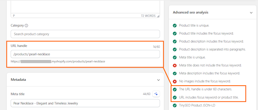 TinyIMG URL handle SEO analysis