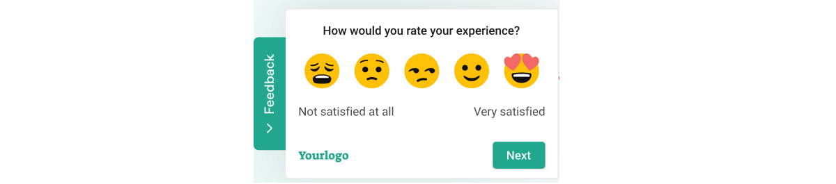 Hotjar customer feedback widget