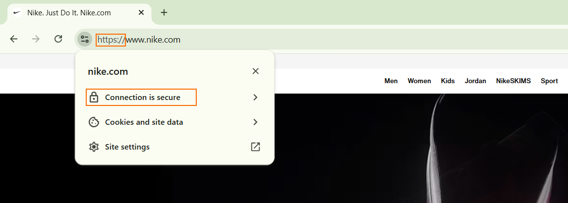 SSL certificate example