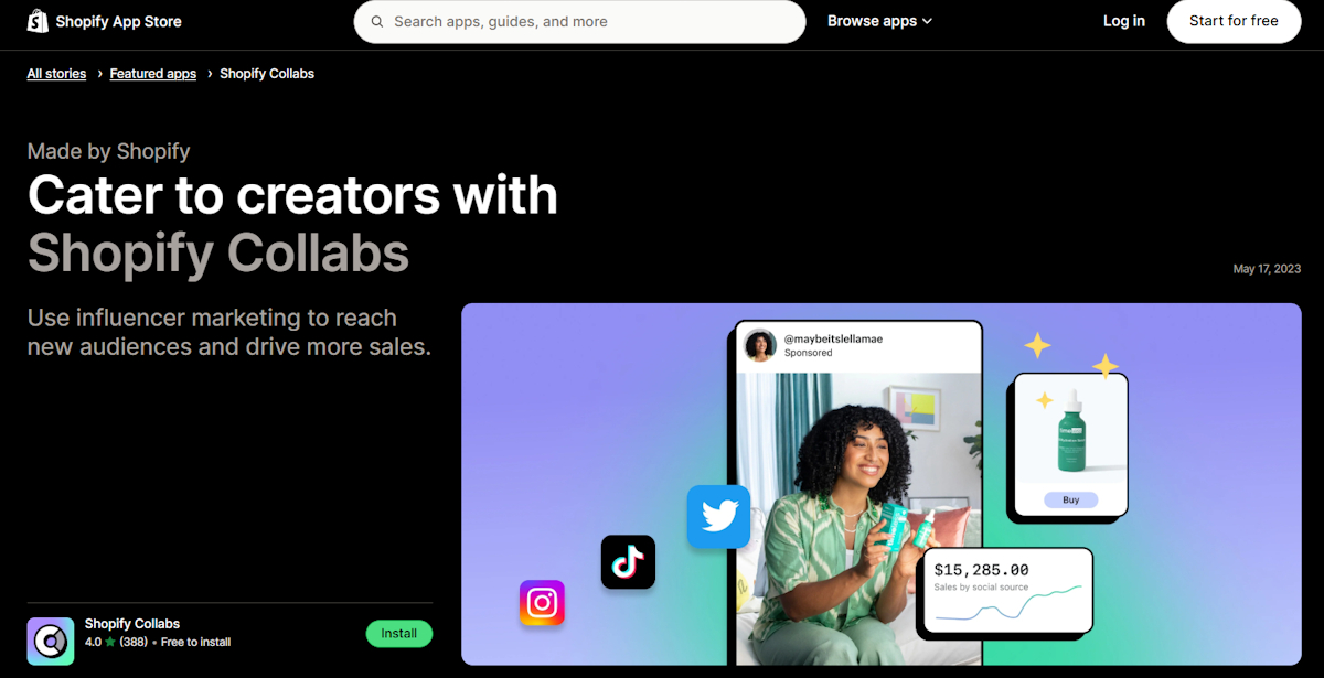 Shopify Collabs