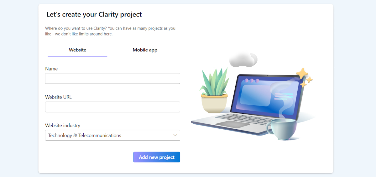 Create a Clarity project