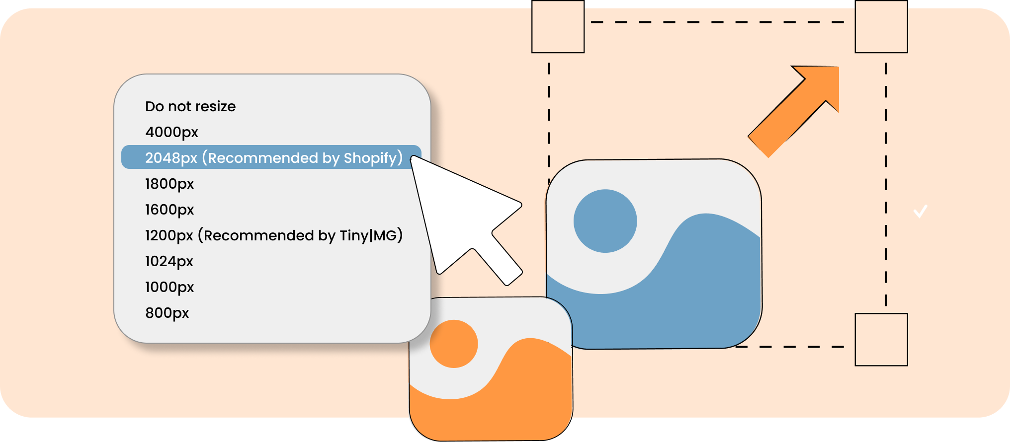 Advanced image resizing