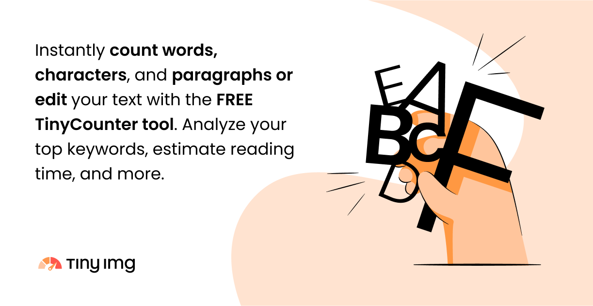 Free Word & Character Counter | TinyIMG