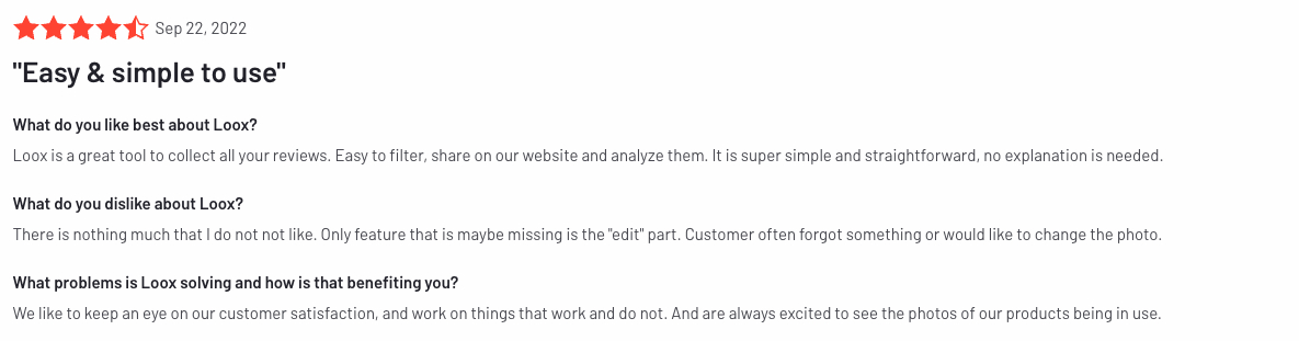 loox app review comparison