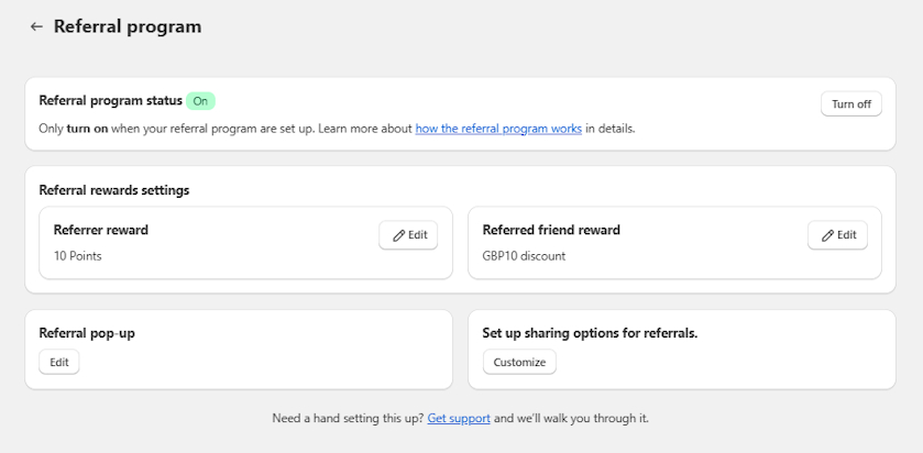 BON Loyalty referral program