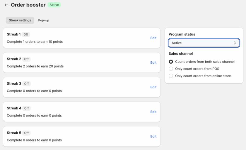 BON Loyalty order booster