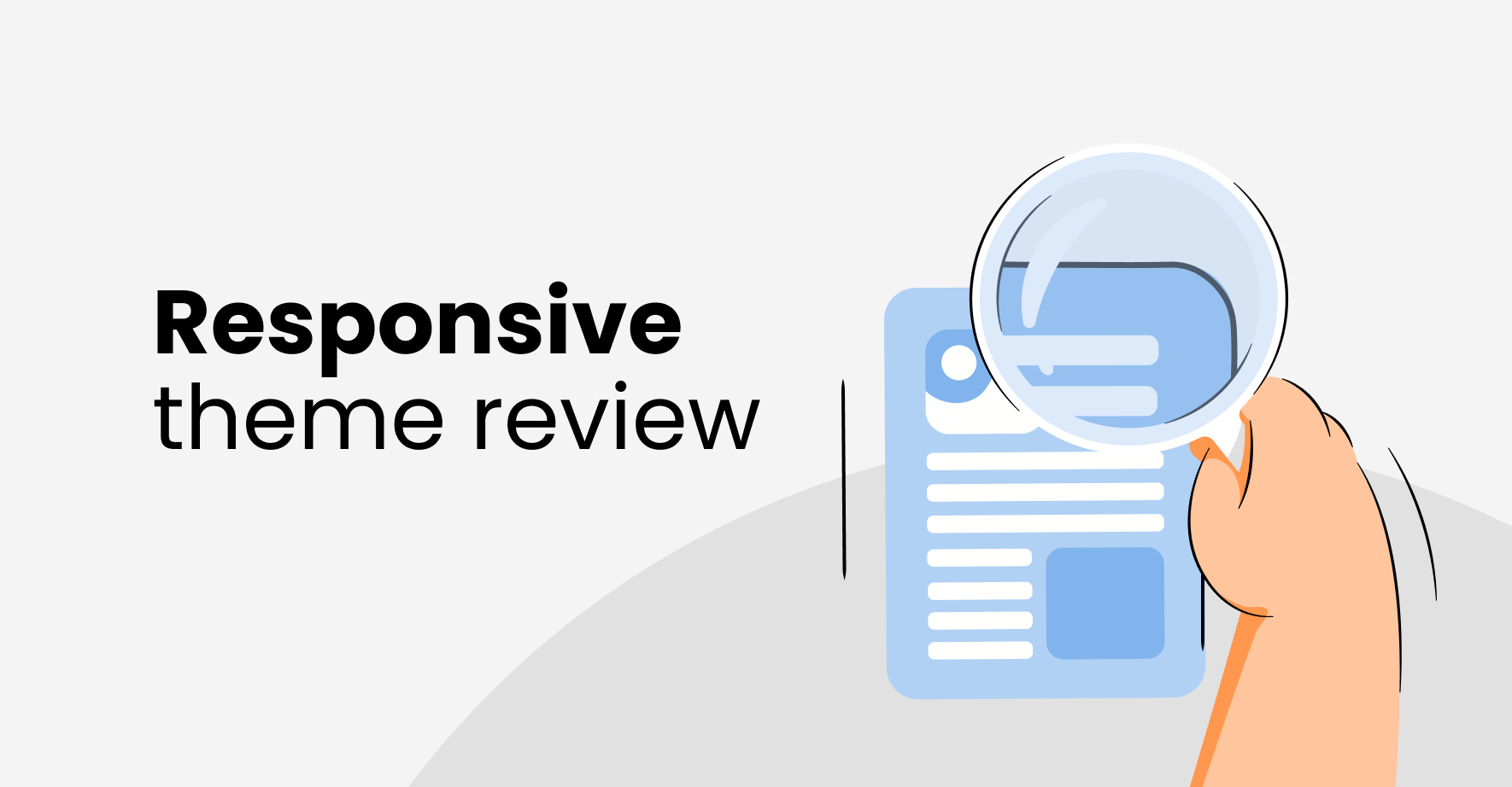 Responsive theme review