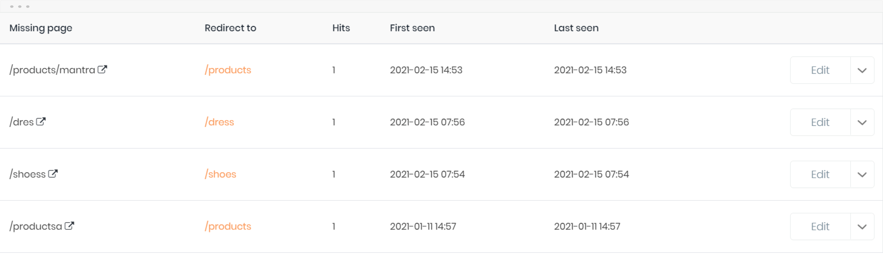 TinyIMG broken links feature