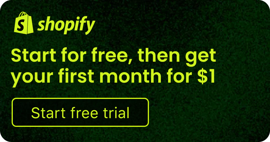 Set up your store, pick a plan later. Try Shopify free for 3 days, no credit card required.